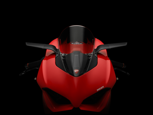 Rizoma BSS040B Rizoma Stealth Sport Mirror Black Pair Duc Bss040B