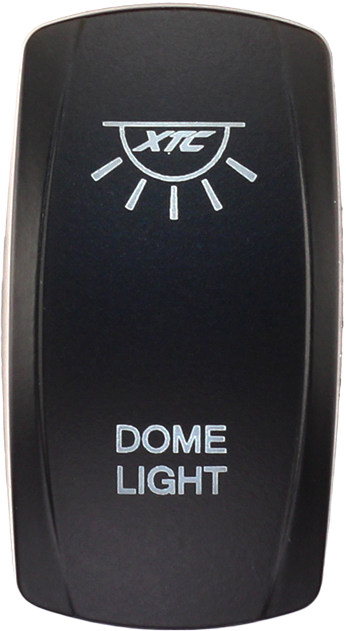 Xtc Power Products SW00-00103009 Xtc Power Products Dash Switch Rocker Face Dome Light Sw00-00103009