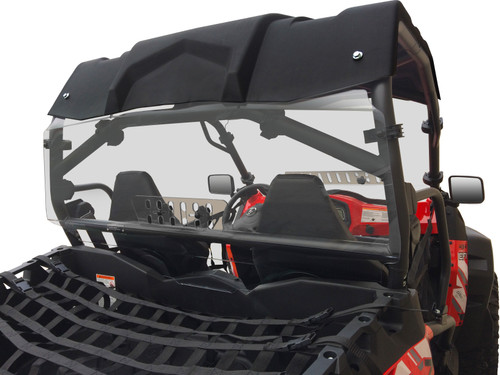 Spike Rear Windshield Vented Cf Moto Z-Force 77-3202V-R