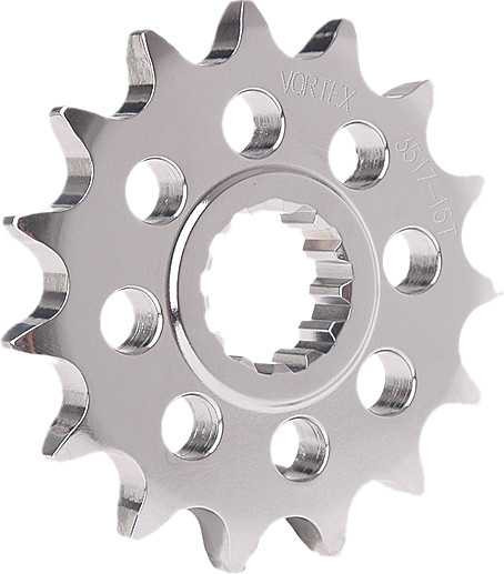 VORTEX 2910-16 Vortex Front Cs Sprocket Steel 16T-525 Kaw/Suz/Yam 2910-16