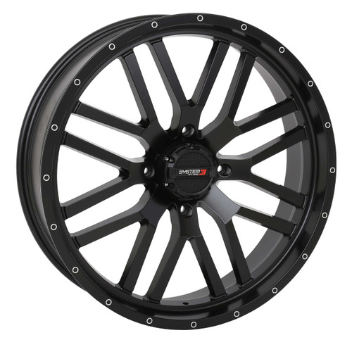 System 3 24S3-1156 System 3 St3 Wheel 24X7 4+2.5 (+10Mm) 4/156 4 Matte Black 24S3-1156