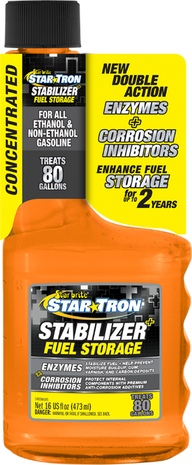 STAR BRITE 14816 Star Brite Stabilizer + Fuel Storage Additive 16 Oz 6/Case 14816