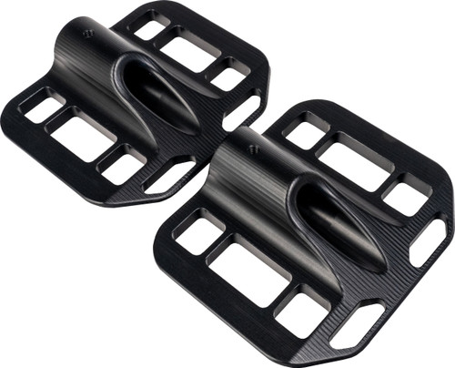 Hofmann Designs Mini Floorboards Black M8 Rider Mount Hdb1050B