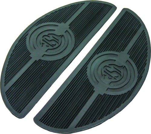 Harddrive 30-151A Harddrive Floorboard Matt Set Oval W/Usa Logo Fl 40-65 30-151A