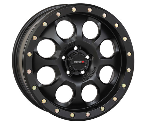 System 3 18S3-7556 System 3 Sb7 Bl Wheel 18X7 4+3 (+20Mm) 4/156 Matte Black 18S3-7556