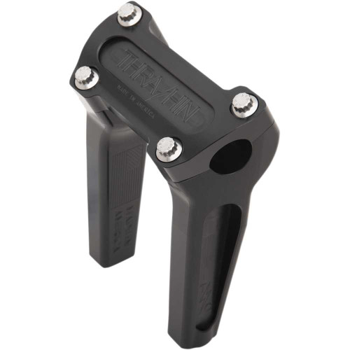 THRASHIN SUPPLY CO. TSC60001 Thrashin Supply Co. Risers - Straight - 6" - Black Tsc-6000-1