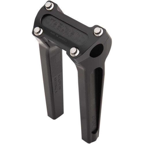 THRASHIN SUPPLY CO. TSC80001 Thrashin Supply Co. Risers - Straight - 8" - Black Tsc-8000-1