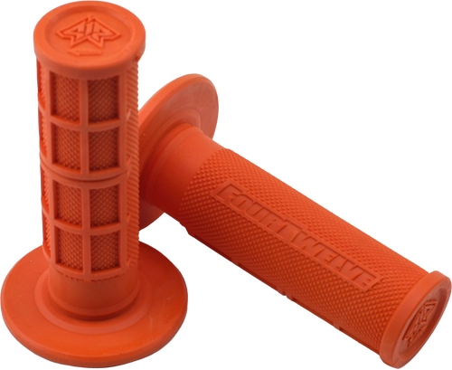 Four Twelve Pee Wee / Pit Bike Mini Grips 7/8" (Orange) 412-G204