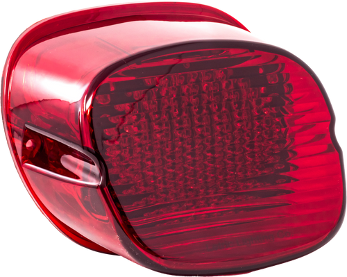 Letric Lighting Co LLC-DSS-R Letric Lighting Co Delux Strobing Led Tailight Red Lense Llc-Dss-R