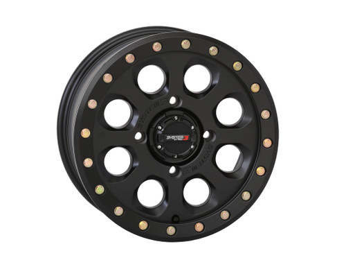 System 3 Sb7 Bl Wheel 15X7 5+2 (+38Mm) 4/156 Matte Black 15S3-7556