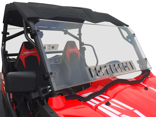 Spike 77-3200 Spike Full Windshield Sngl Vent Cf Moto Z-Force 77-3200