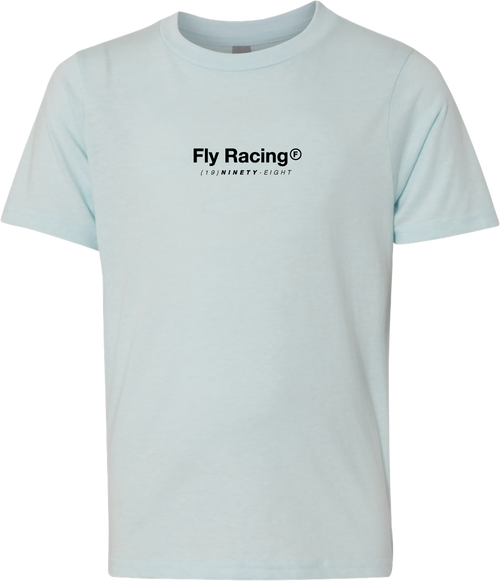 Fly Racing 354-0325YL Fly Racing Youth Fly Lost Tee Ice Blue Yl 354-0325Yl
