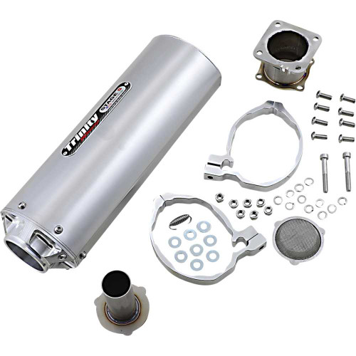 TRINITY RACING TR4176S Trinity Racing Muffler - Brushed Tr-4176S