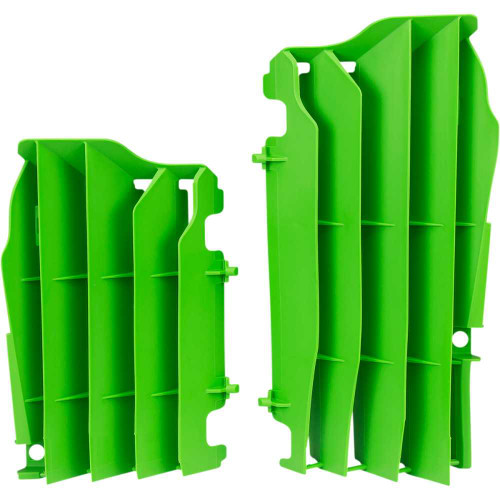UFO AC02471 Ufo Replacement Radiator Louvers - Green - Kawasaki Ac02471