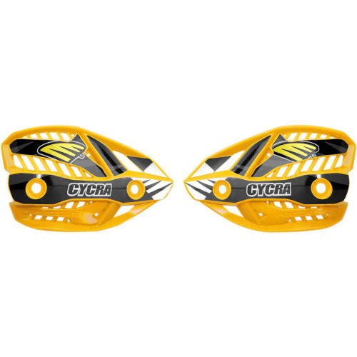 CYCRA 1CYC101956 Cycra Handshields - No Cover - Replacement - Husqvarna Yellow 1Cyc-1019-56