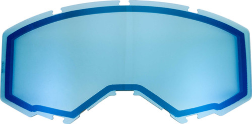 Fly Racing FLB-016 Fly Racing Dual Lens W/O Vents Adult Sky Blue Mirror/Blue Flb-016
