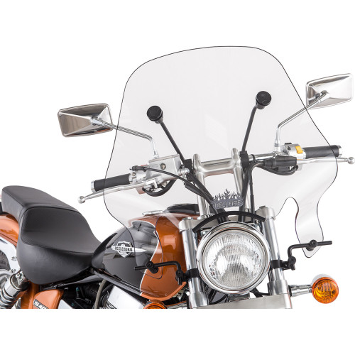 Slipstreamer Hellfire Windshield - 18" - Clear Ss-24V-C