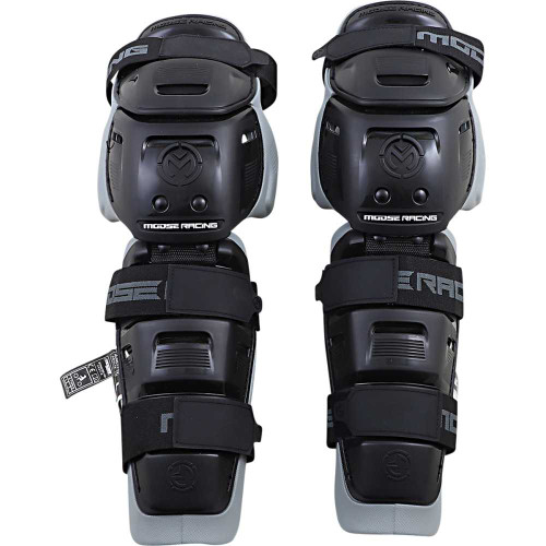 MOOSE RACING 27040549 Moose Racing Synapse Hd Knee Guards - Black 2704-0549
