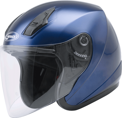 Gmax Of-17 Open-Face Helmet Blue 2X G317498N