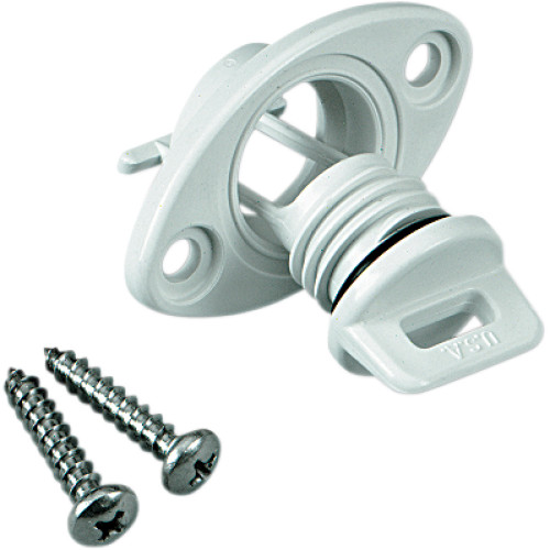 Atlantis Drain Plug - White - Sea Doo A2266