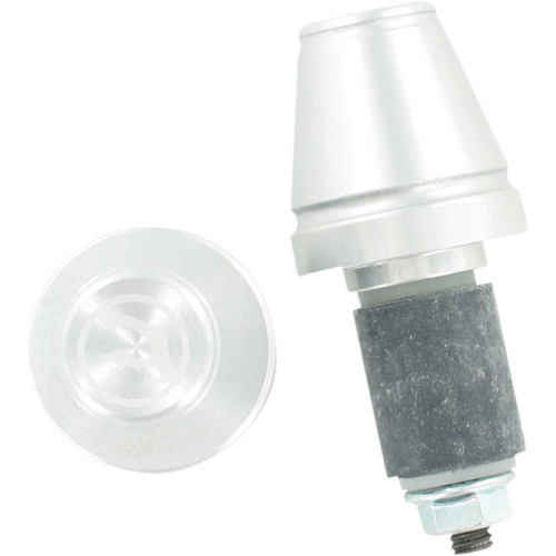 DRIVEN RACING DBEW2SL Driven Racing Bar End Weight - V.2 - Silver Dbew2-Sl