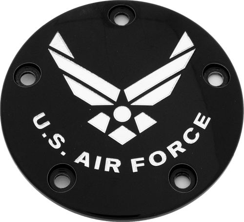 Custom Engraving Tc Timer Cover Air Force Black Airf04-04Bg