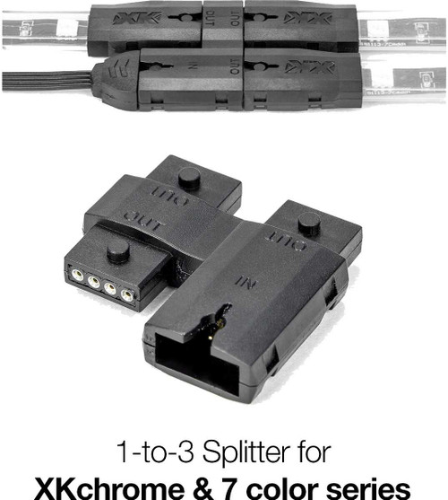 Xk Glow XK-4P-SPLIT Xk Glow 1-To-3 Splitter Xk-4P-Split