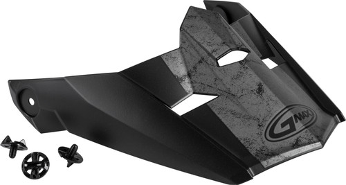 Gmax Visor W/Screws Dominant Mx-46 Matte Black/Grey Md-2X G046896