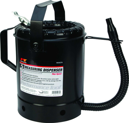 PERFORMANCE TOOL W54279 Performance Tool 5Qt Flex Spout Liq Dispensor W54279