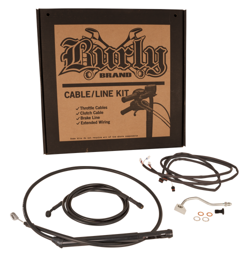 Burly Brand Cntrl Kit  13" Bagger Blk `21-22 Flht/Cu/K/Kl Flhx/S W/ B30-1314 Burly Brand Cntrl Kit  13" Bagger Blk `21-22 Flht/Cu/K/Kl Flhx/S W/ B30-1314