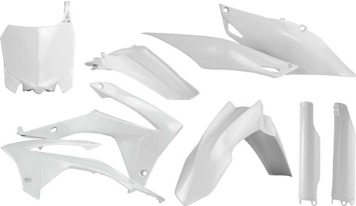 ACERBIS 2314410002 Acerbis Full Plastic Kit White 2314410002