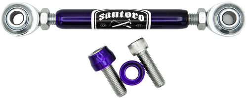 Santoro Fabworx Shift Linkage Mid-Ctrls Prpl M8 Softail Sf30036