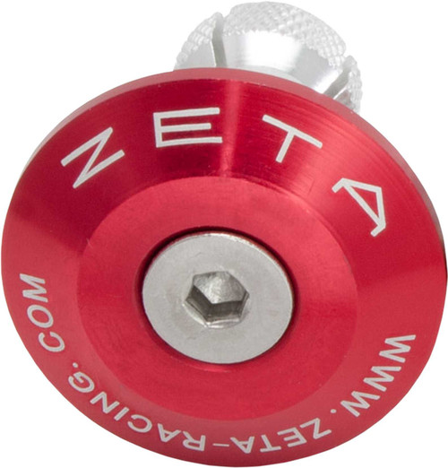 Zeta ZE48-7006 Zeta Bar End Plug Red Ze48-7006