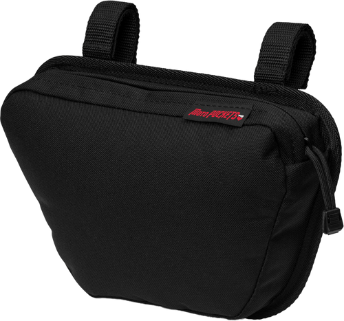 Moto Pockets T-Bar Bag Black 11X7X2 40002B