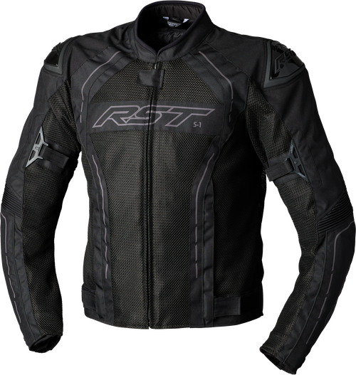 Rst 103117BLK-38 Rst S1 Mesh Ce Jacket Black/Black Textile Xs 103117Blk-38