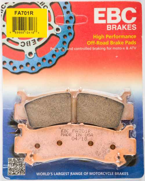 EBC FA701R Ebc Brake Pads Fa701R Sintered R Series Fa701R