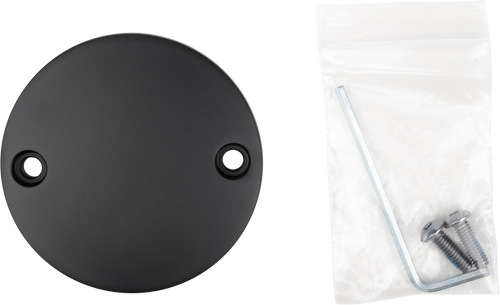 Harddrive Point Cover Satin Black M8 Models 37-089Sb