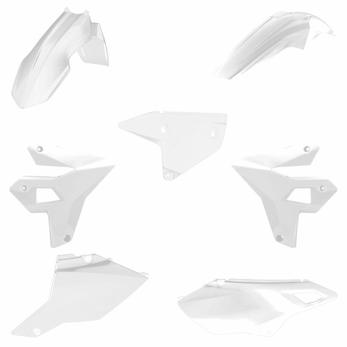 Polisport Full Plastic Kit Suzuki Dr400 White 91604 Polisport Full Plastic Kit Suzuki Dr400 White 91604