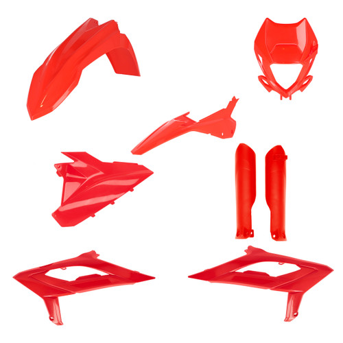 Acerbis Full Plastic Kit Beta Red 2979470004