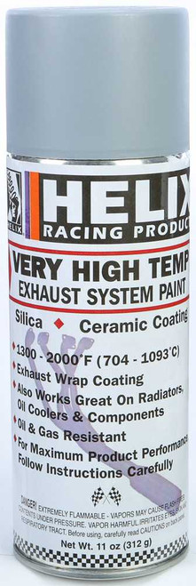 HELIX 165-1000 Helix Very High Temp Exhaust System Paint Grey Primer 11Oz 165-1000