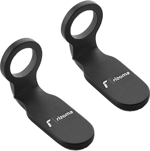 Rizoma Turn Signal Mounting Kit Light Unit Pair Black Fr444B