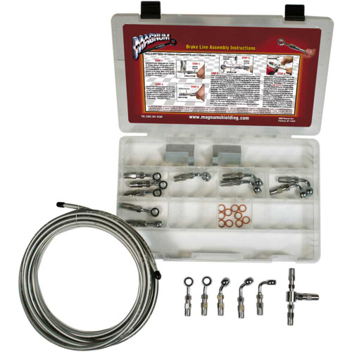 MAGNUM SHIELDING 399004 Magnum Shielding Build Your Own Brake Kit - Basic - Chrome 399004