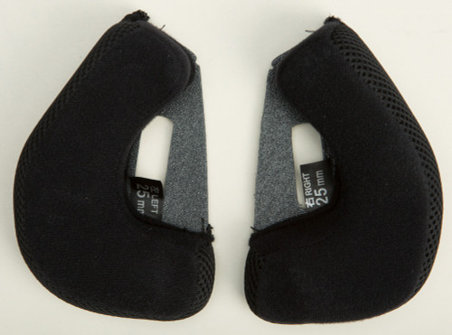 Gmax Cheek Pads 25Mm Sm Stock Gm-32 G032018