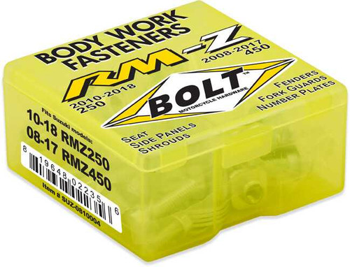 BOLT SUZ-0810004 Bolt Full Plastic Fastener Kit Suz Suz-0810004