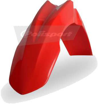 POLISPORT 8572700001 Polisport Front Fender Red 8572700001