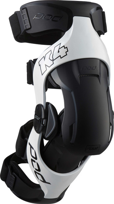 Pod K4023-058-XL/2X Pod K4 V2.0 Knee Brace (Rt) White/Black Xl/2X K4023-058-Xl/2X