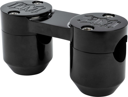 Forbidden 825-05031 Forbidden Moto Bar Riser 2" Black 825-05031