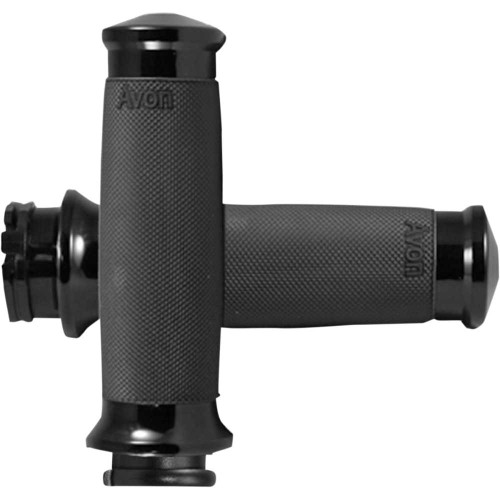 AVON GRIPS CC86ANO Avon Grips Custom Contour Grips - Black Cc-86-Ano