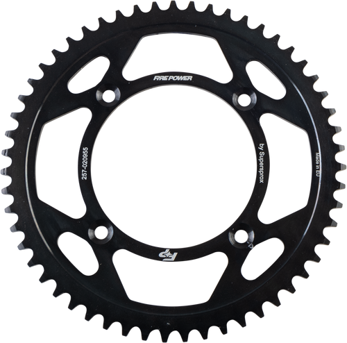 Fire Power Rear Sprocket Steel 55T Blk Fps-209-55-Blk Fire Power Rear Sprocket Steel 55T Blk Fps-209-55-Blk