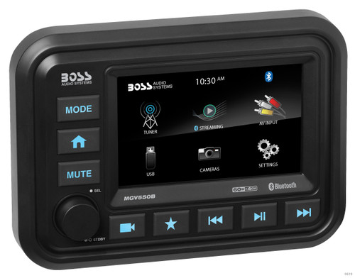 Boss Audio 5" Touch Screen Bt Receiver (Can Be Used With Bprzrd) Mgv550B Boss Audio 5" Touch Screen Bt Receiver (Can Be Used With Bprzrd) Mgv550B